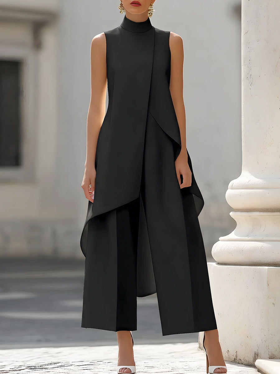 CATALINA | Conjunto Elegante de Pantalón Ancho