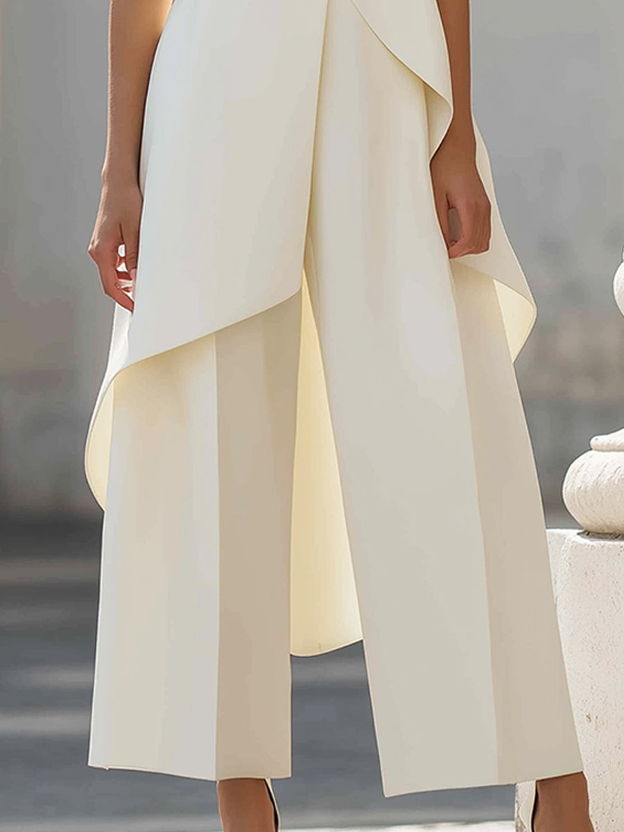 CATALINA | Conjunto Elegante de Pantalón Ancho