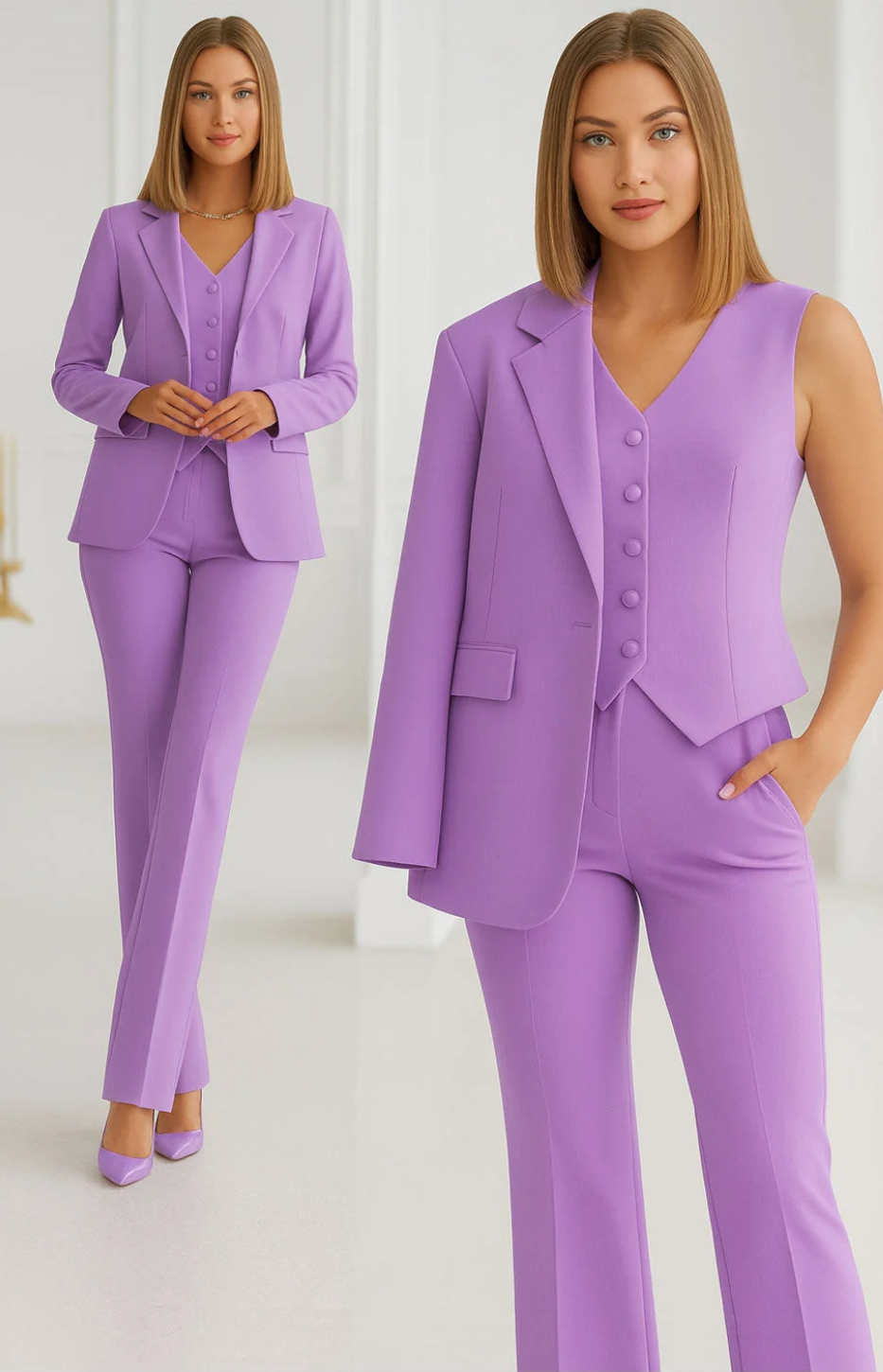 COSIMA | Conjunto Coordinado de Tres Piezas