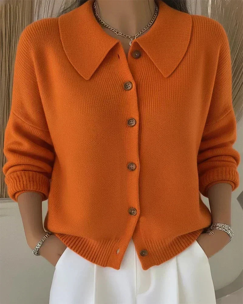 Cárdigan NICOLETTA en color naranja