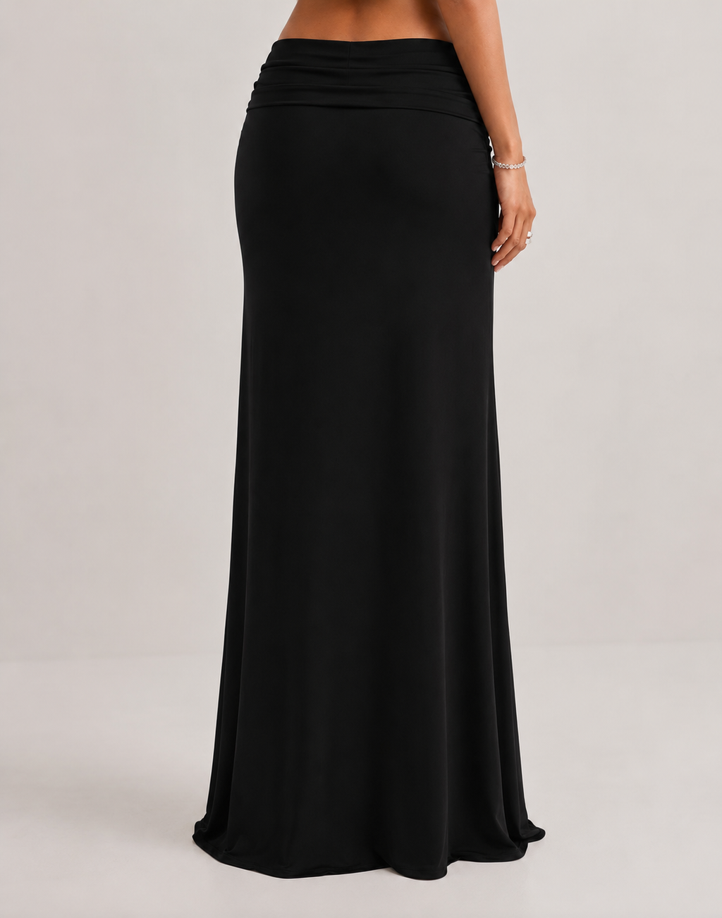 IRIS | Falda Maxi Elegante Fruncida