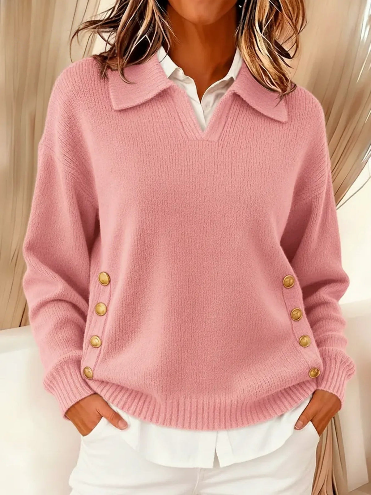 Jersey EVELINA en color rosa