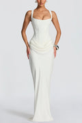 ELEONORA | Vestido Maxi de Escote Cuadrado
