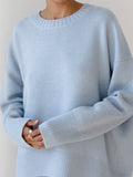 GLORIA | Jersey Oversize de Cuello Redondo