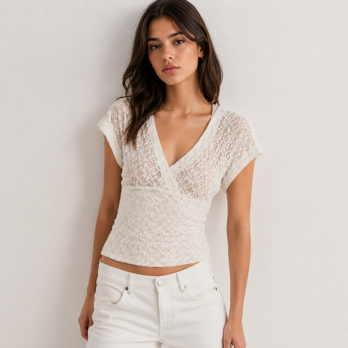 BRUNA | Top de Encaje