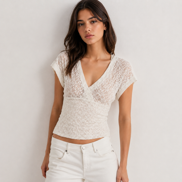 BRUNA | Top de Encaje