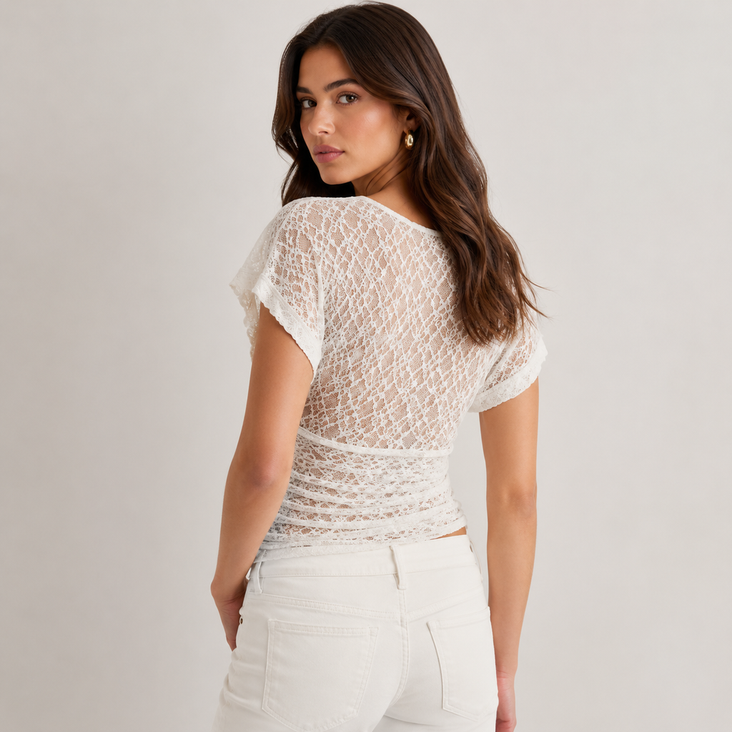 BRUNA | Top de Encaje