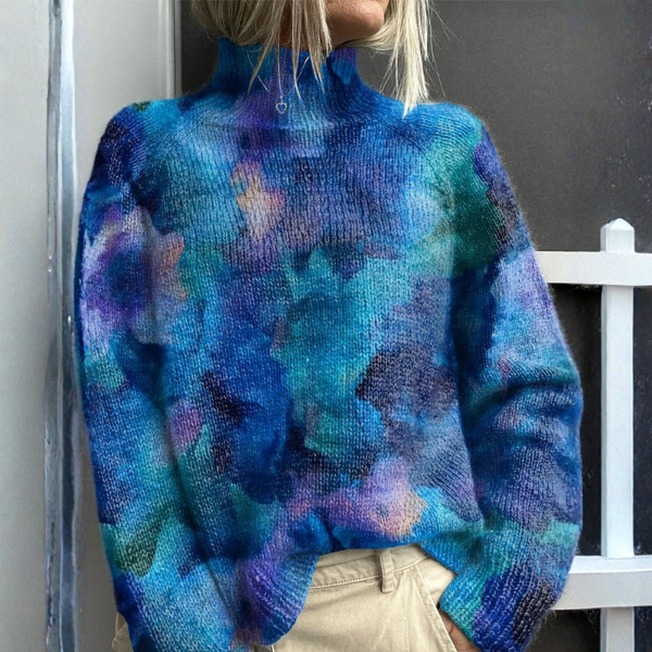 DANICA | Jersey Acogedor de Cuello Alto