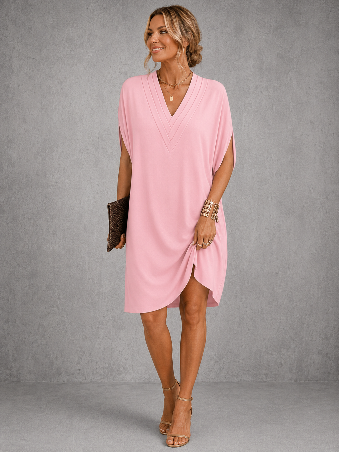 SARA | Vestido Cruzado Estilizador