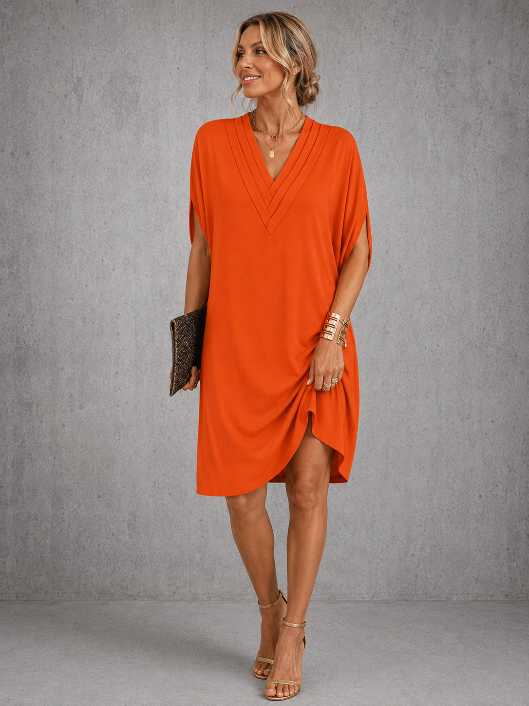 SARA | Vestido Cruzado Estilizador