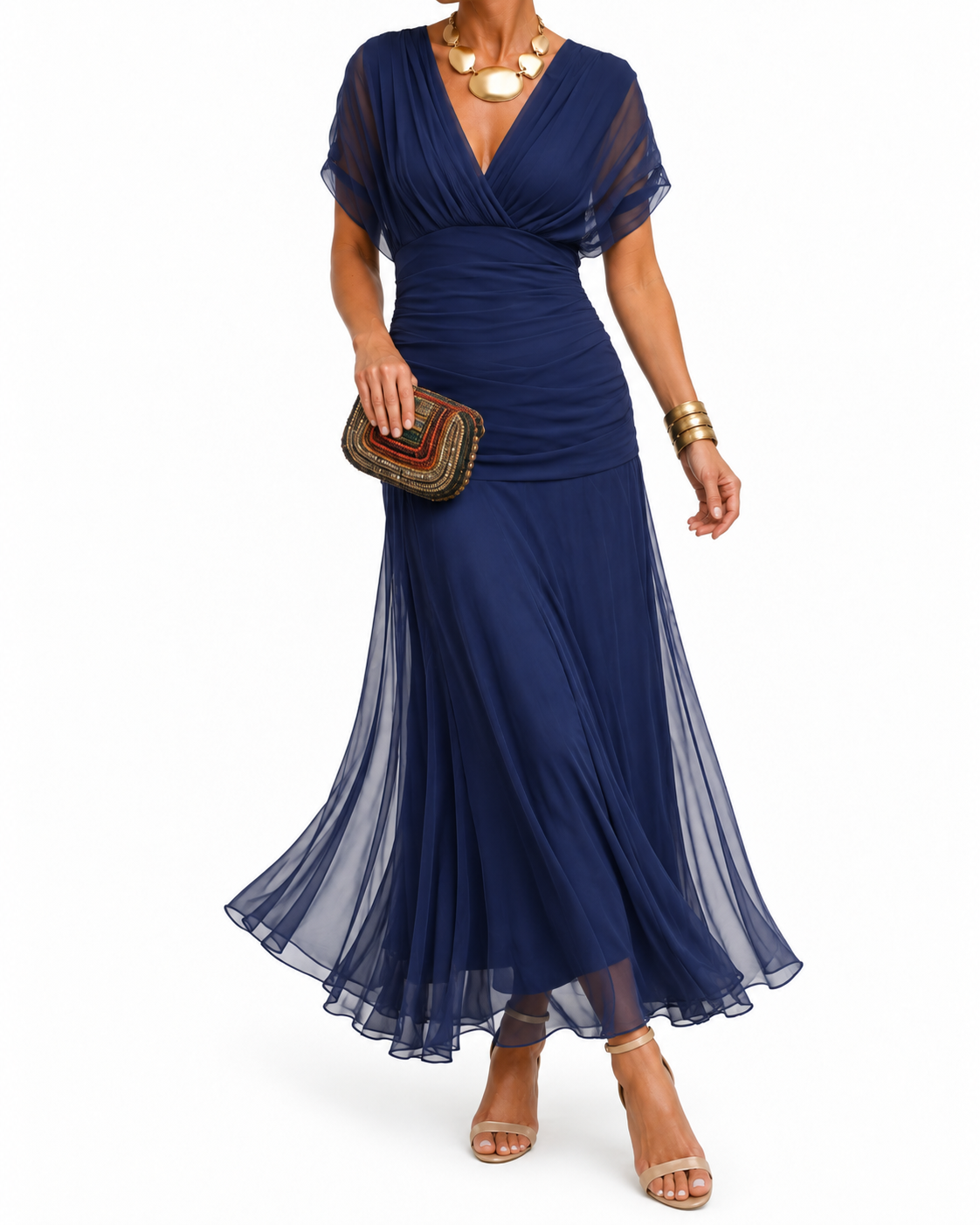ROSA | Vestido Largo con Hombros Descubiertos