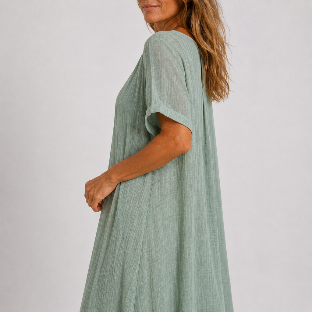 VIOLETA | Vestido Largo y Fluido