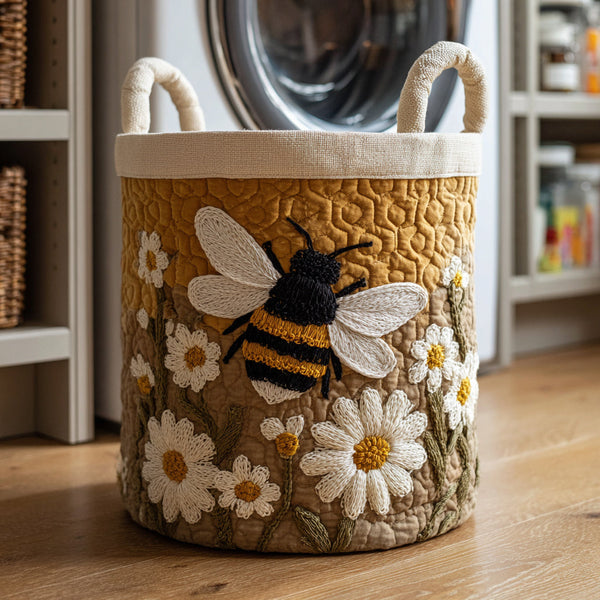 Abeja | Cesto de Almacenaje Acolchado