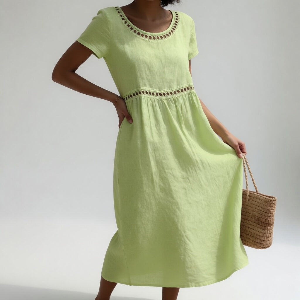 OLGA | Vestido Bordado