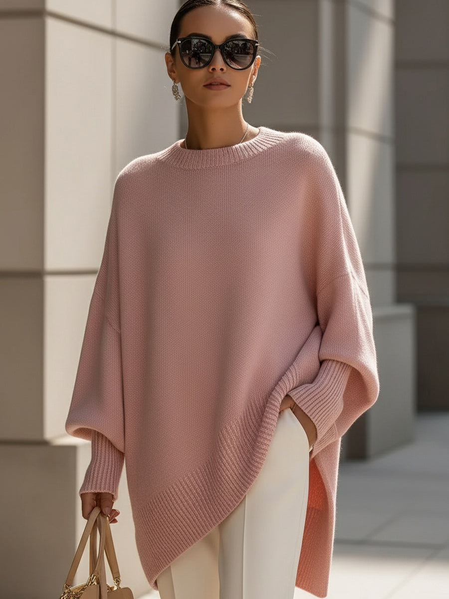 PALOMA | Jersey de Punto Drapeado Oversize