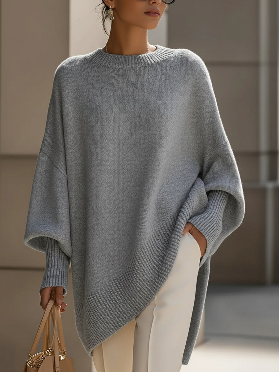 PALOMA | Jersey de Punto Drapeado Oversize
