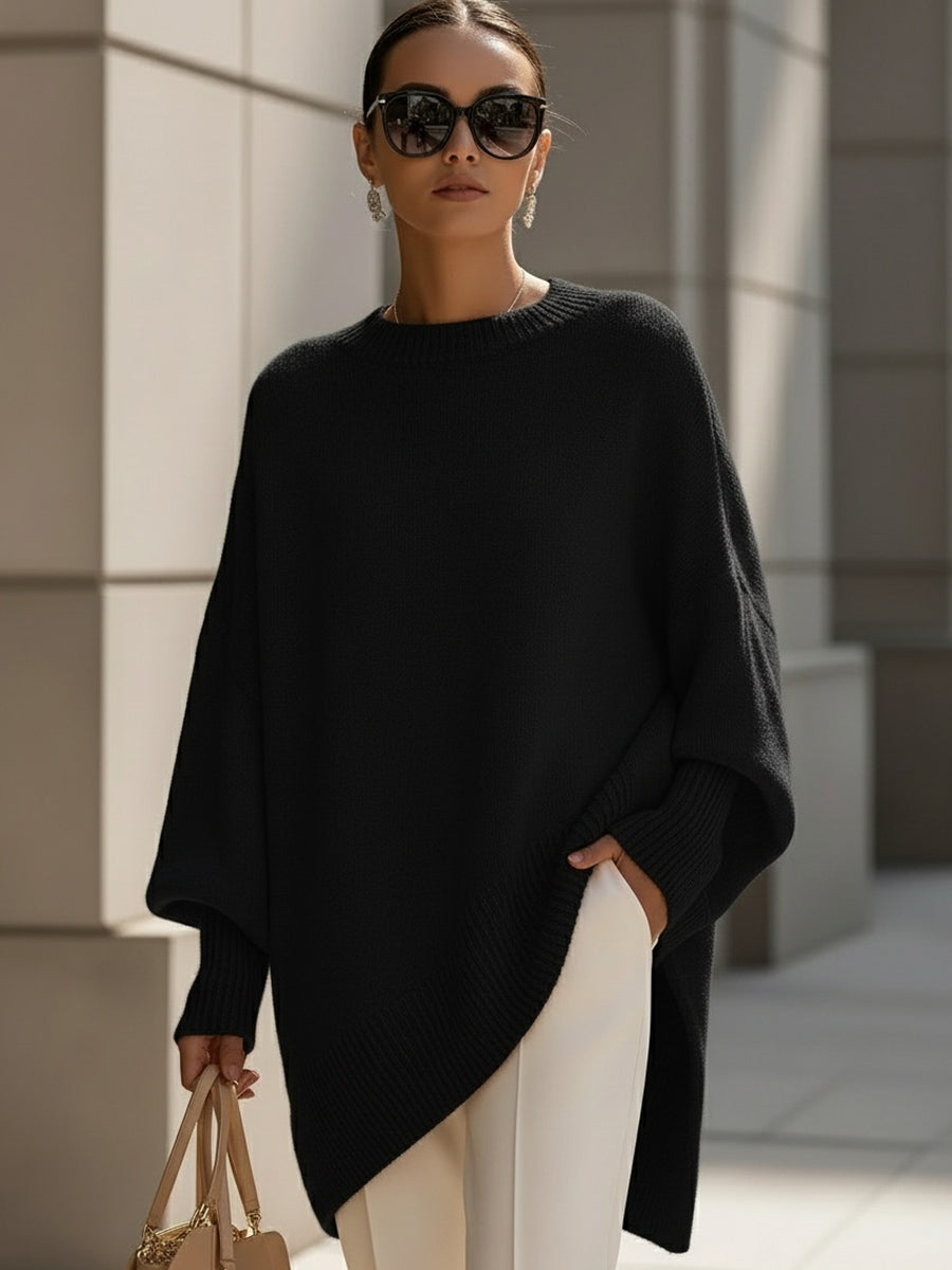 PALOMA | Jersey de Punto Drapeado Oversize