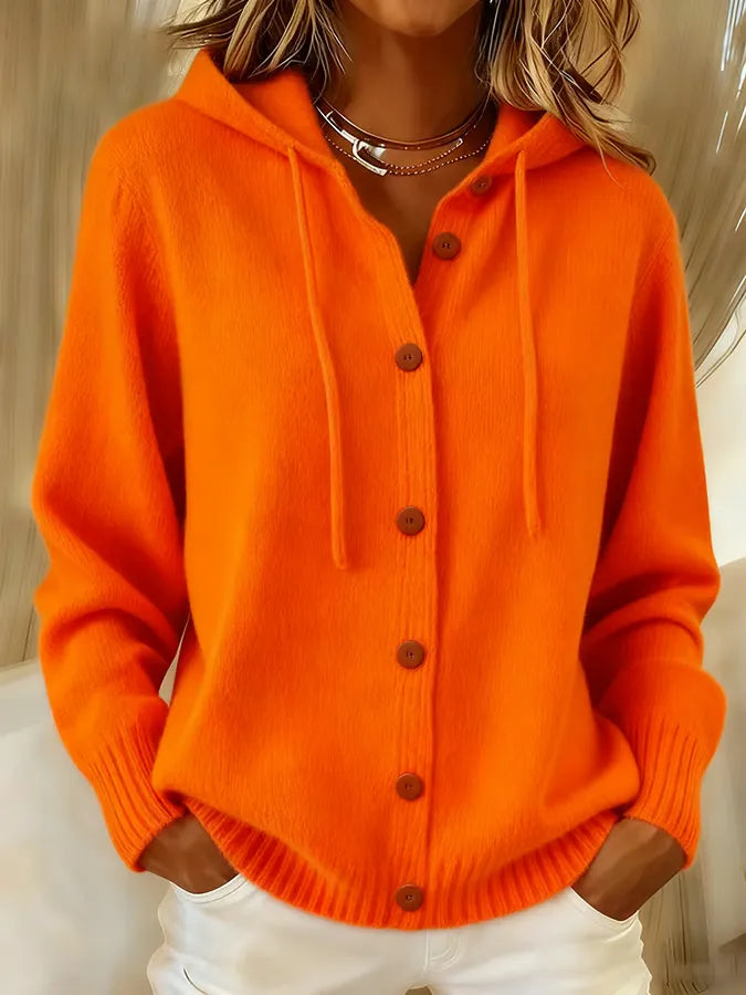 Cárdigan ALIDA en color naranja