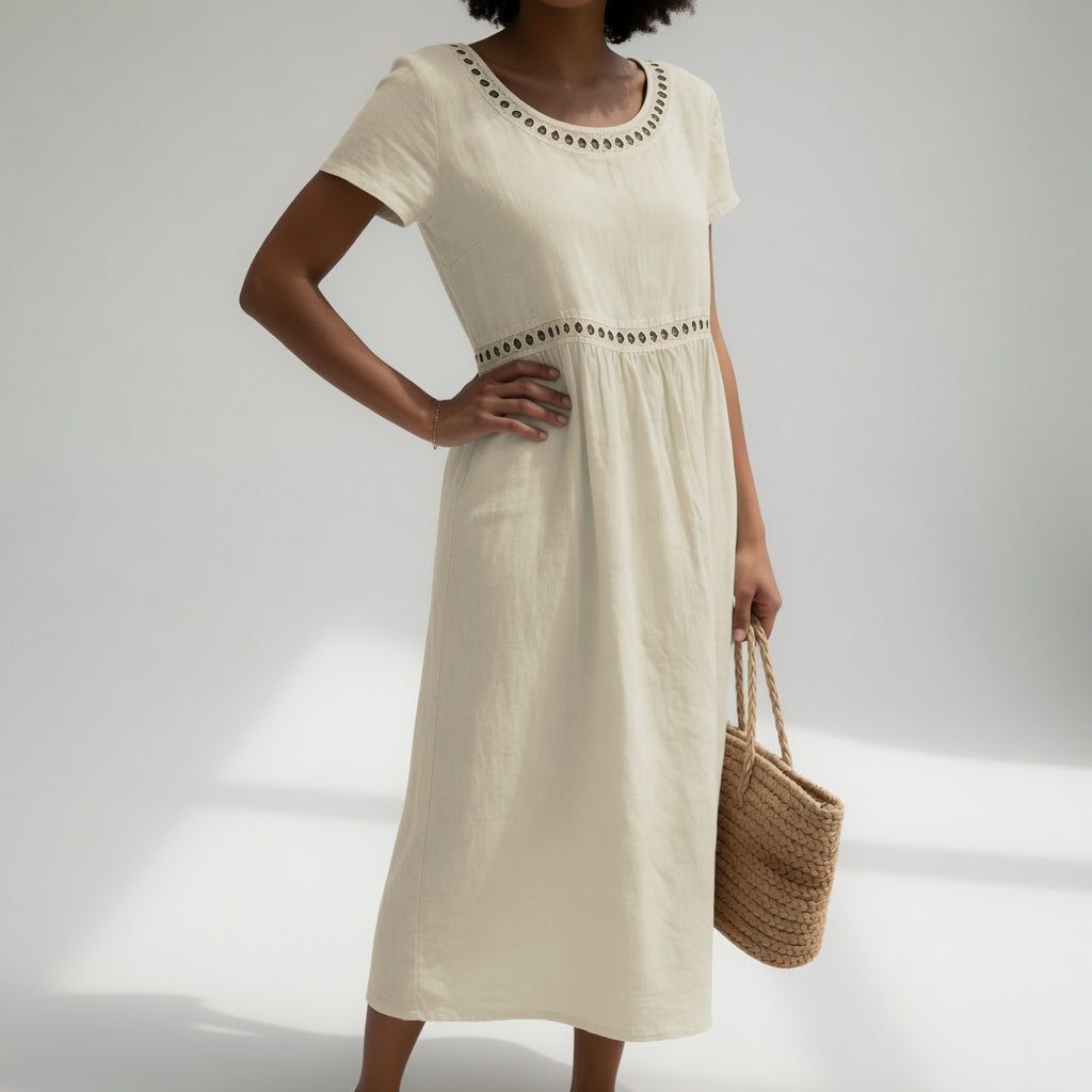 OLGA | Vestido Bordado