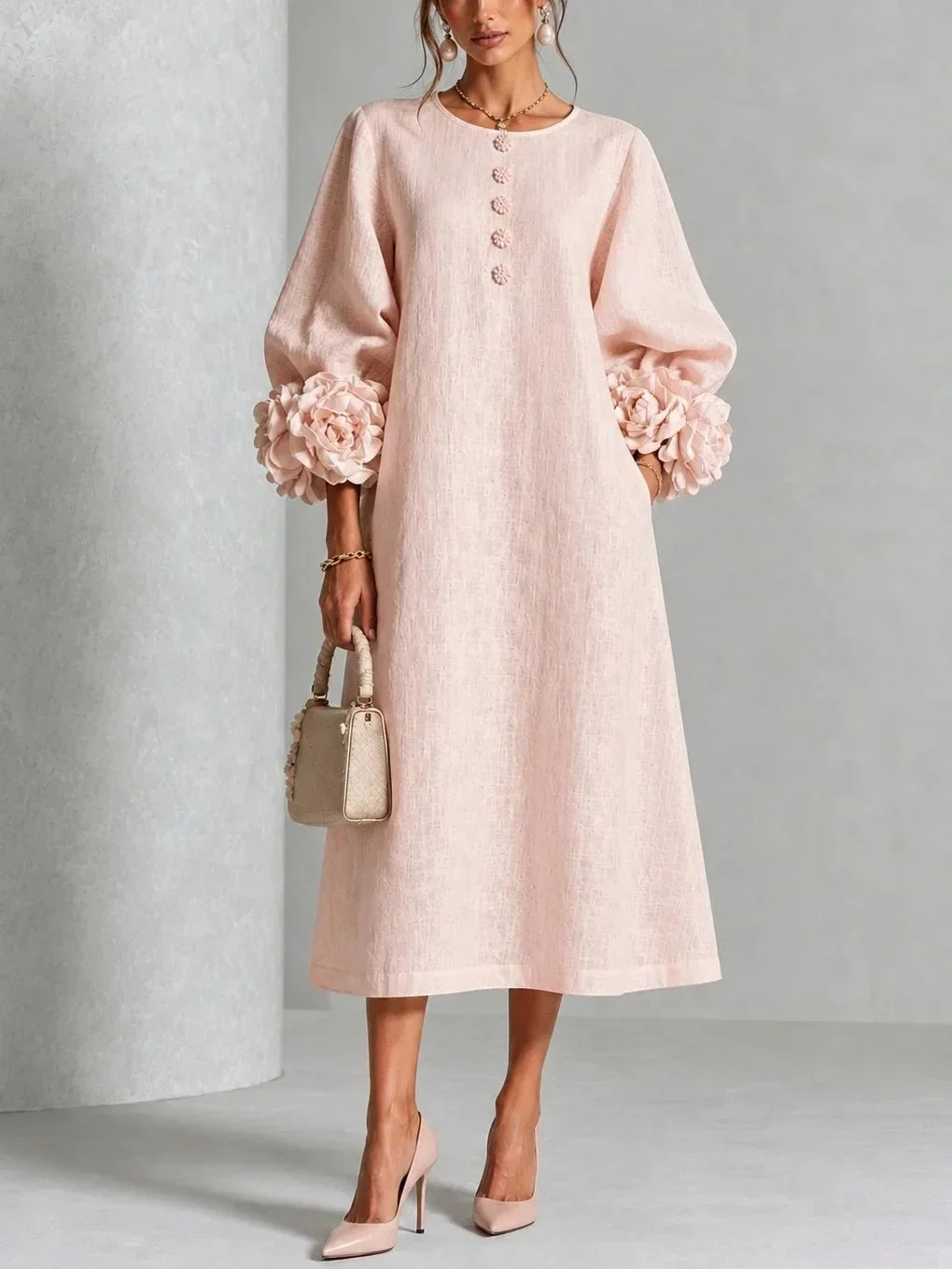 HEBE | Vestido Midi Floral