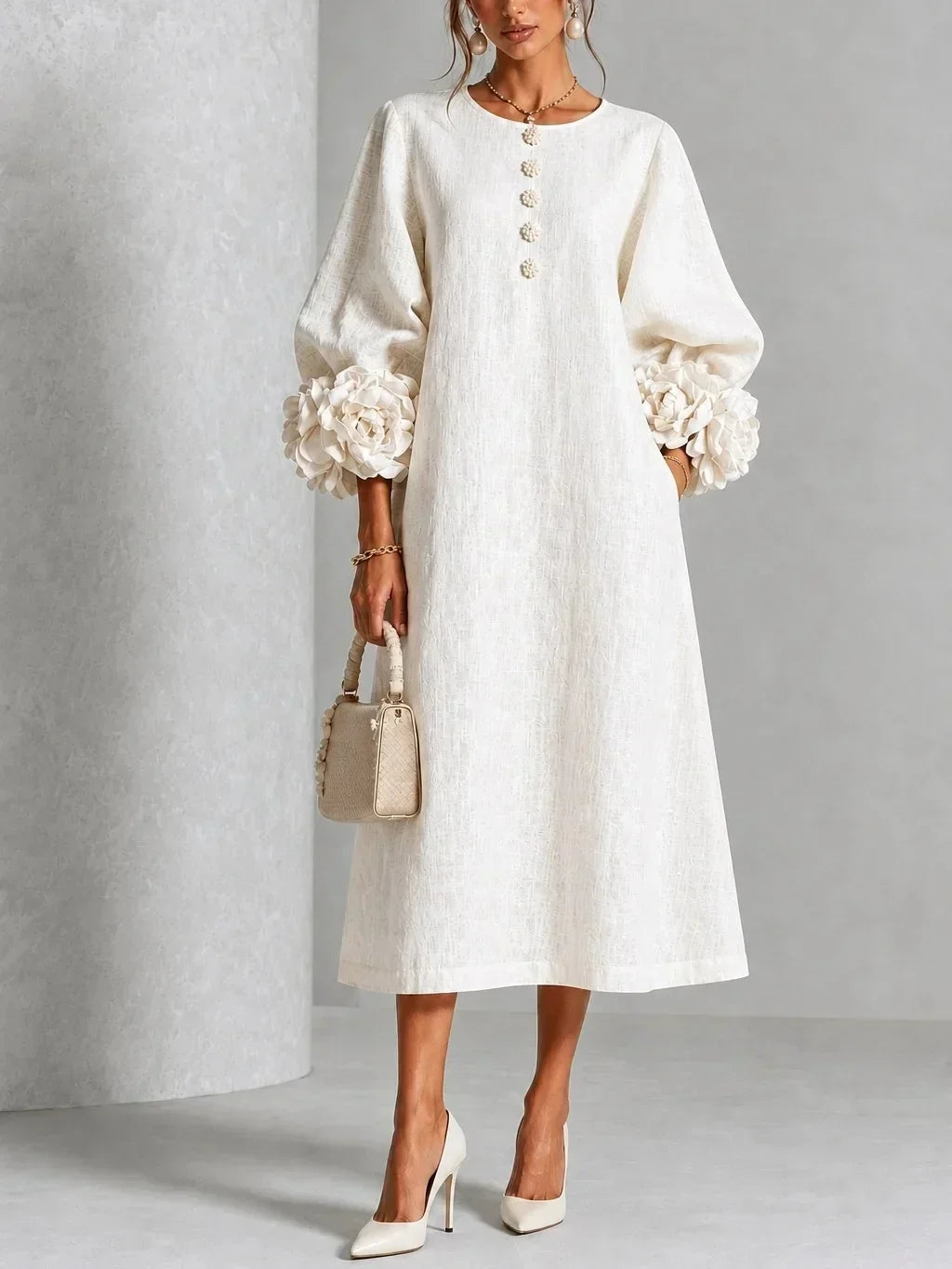 HEBE | Vestido Midi Floral