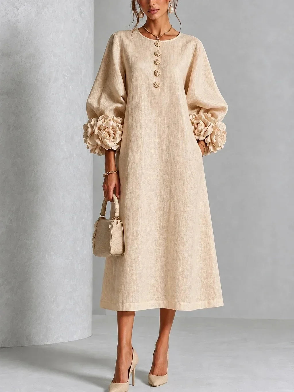 HEBE | Vestido Midi Floral