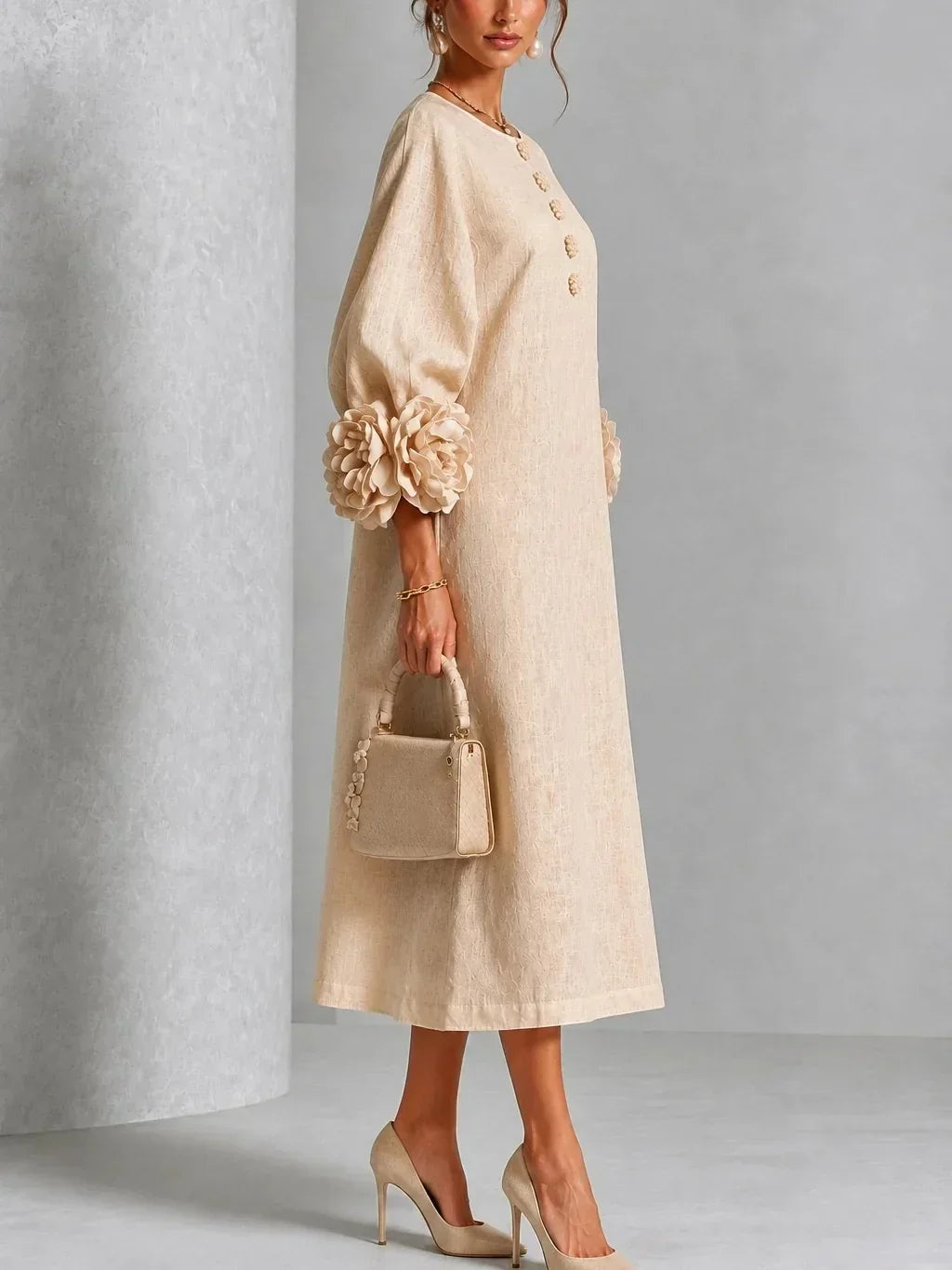 HEBE | Vestido Midi Floral