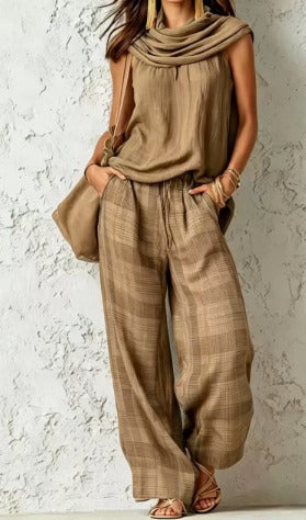 AMALIA | Conjunto Cómodo de Estilo Elegante y Relajado
