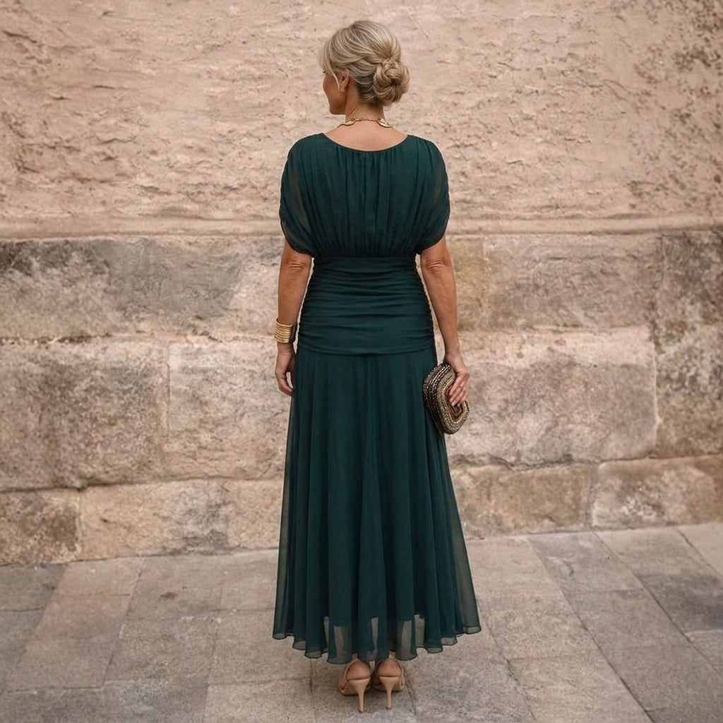 MICAELA | Vestido Largo de Hombros Descubiertos