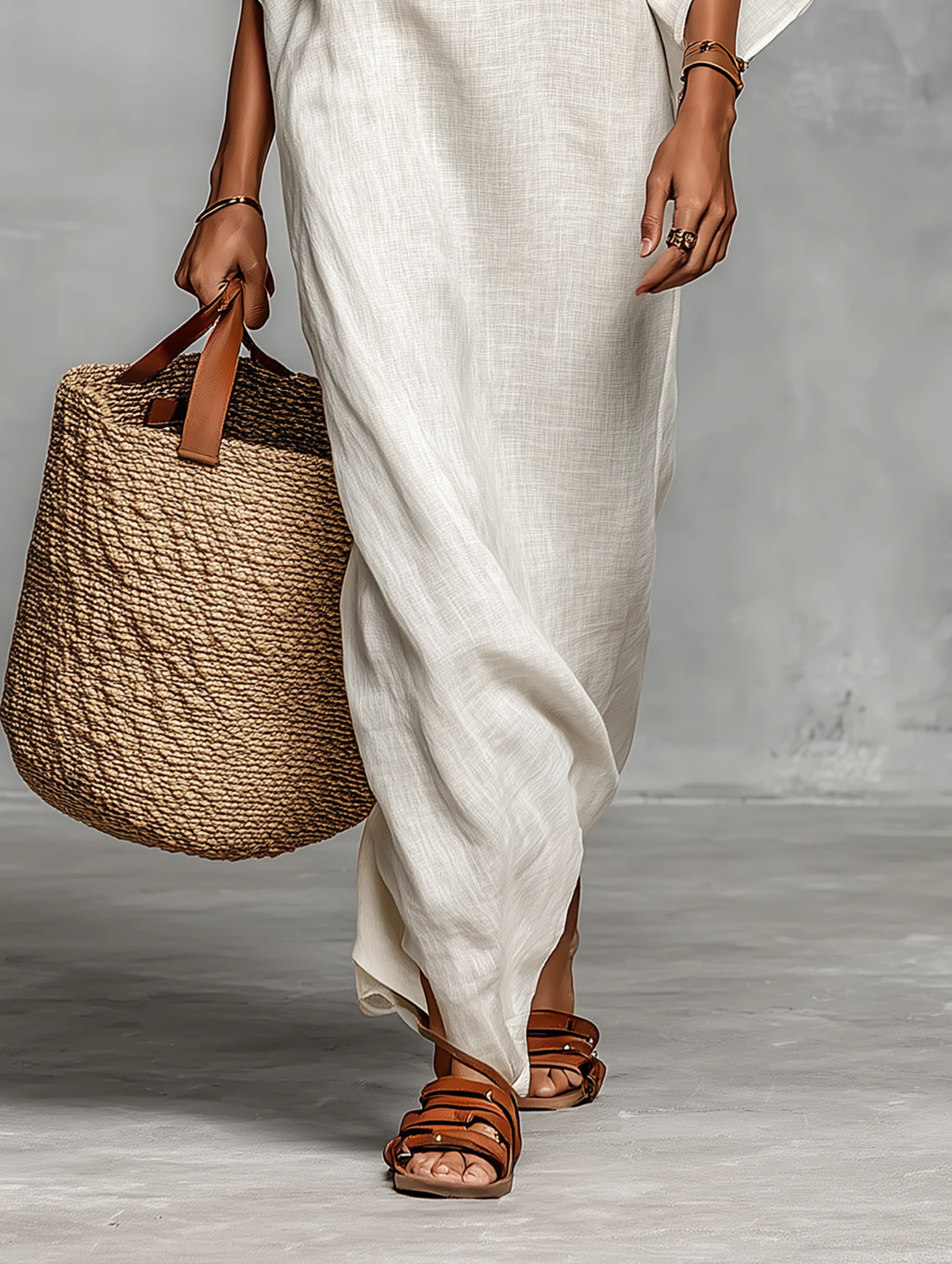 FRIDA | Vestido Maxi con Escote Gota