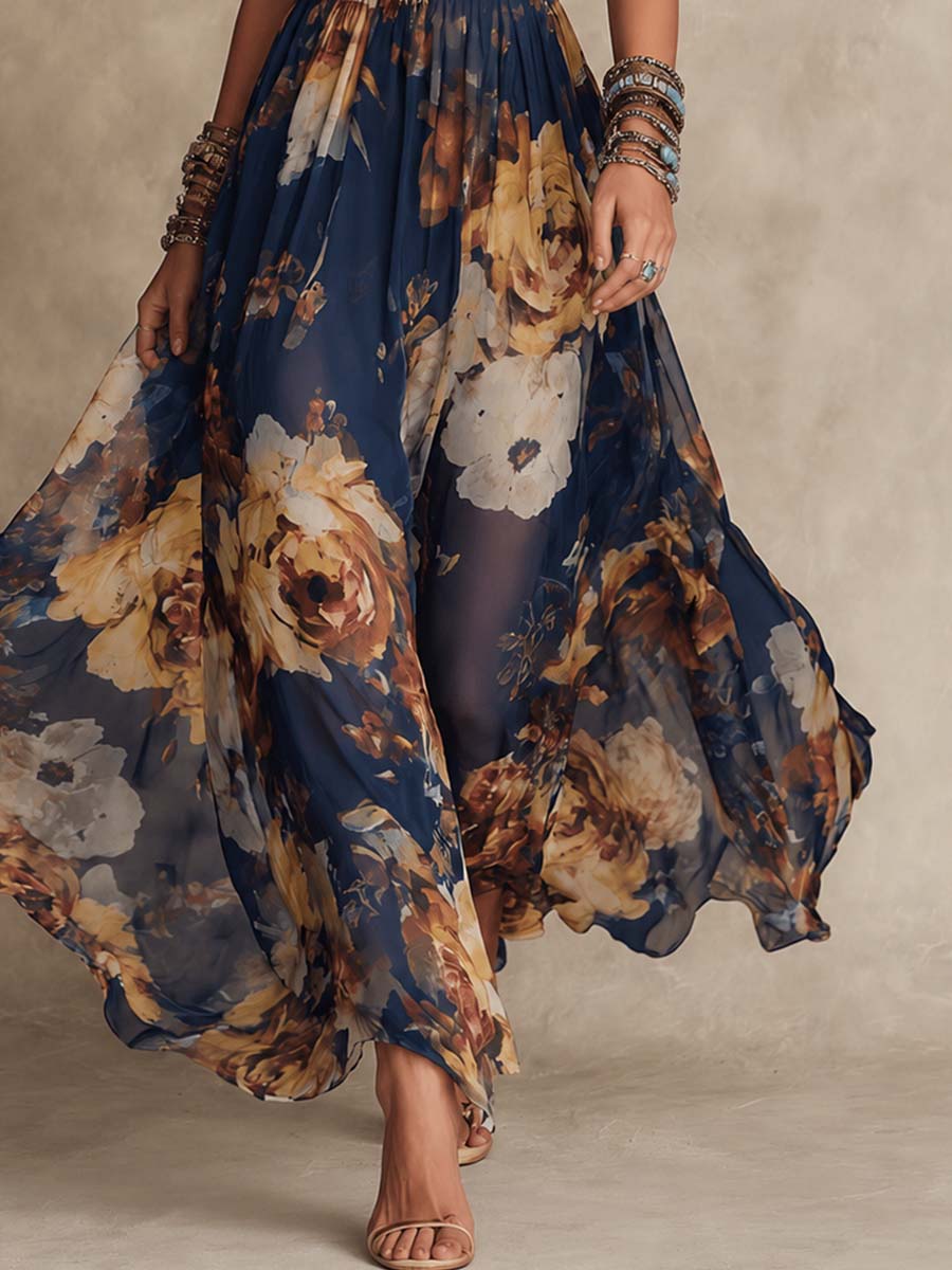 DÉBORA | Vestido Largo Floral