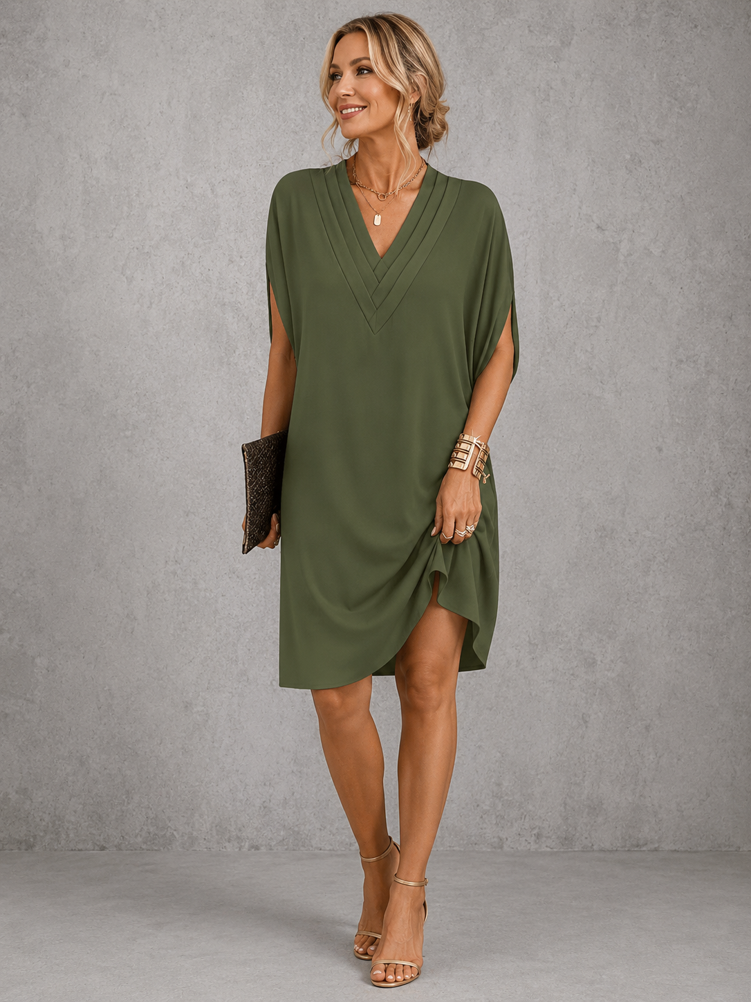 SARA | Vestido Cruzado Estilizador