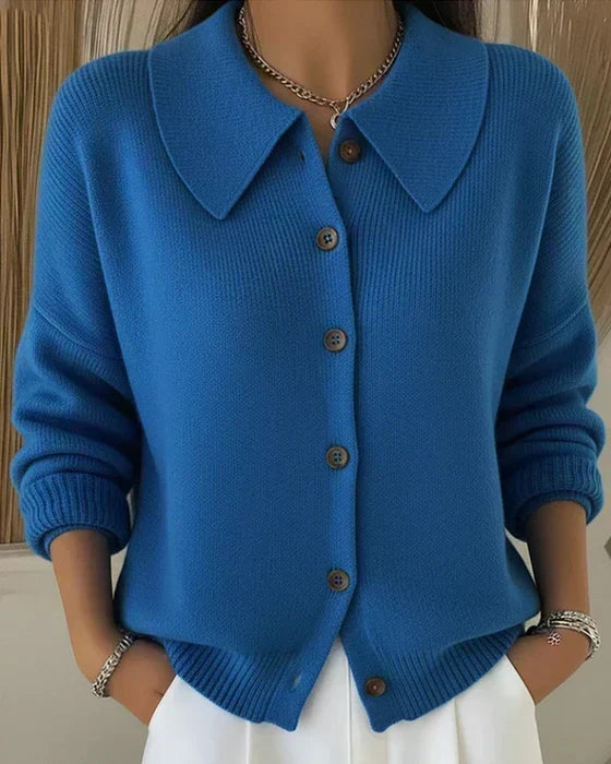 Cárdigan NICOLETTA en color azul