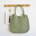 MATILDE | Bolso Bandolera Trenzado - Verde Salvia