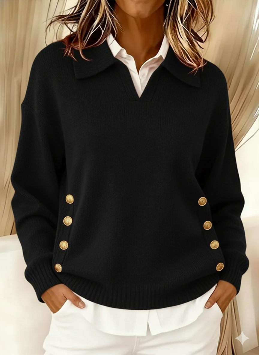 Jersey EVELINA en color negro