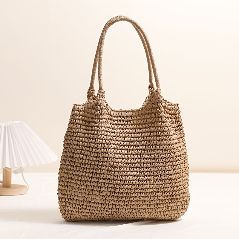 MANUELA | Bolso Bandolera Trenzado - Avellana