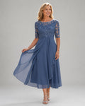 BENEDETTA | Vestido Midi Elegante de Encaje