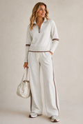 ROMY | Conjunto de Jersey con Cremallera y Pantalón
