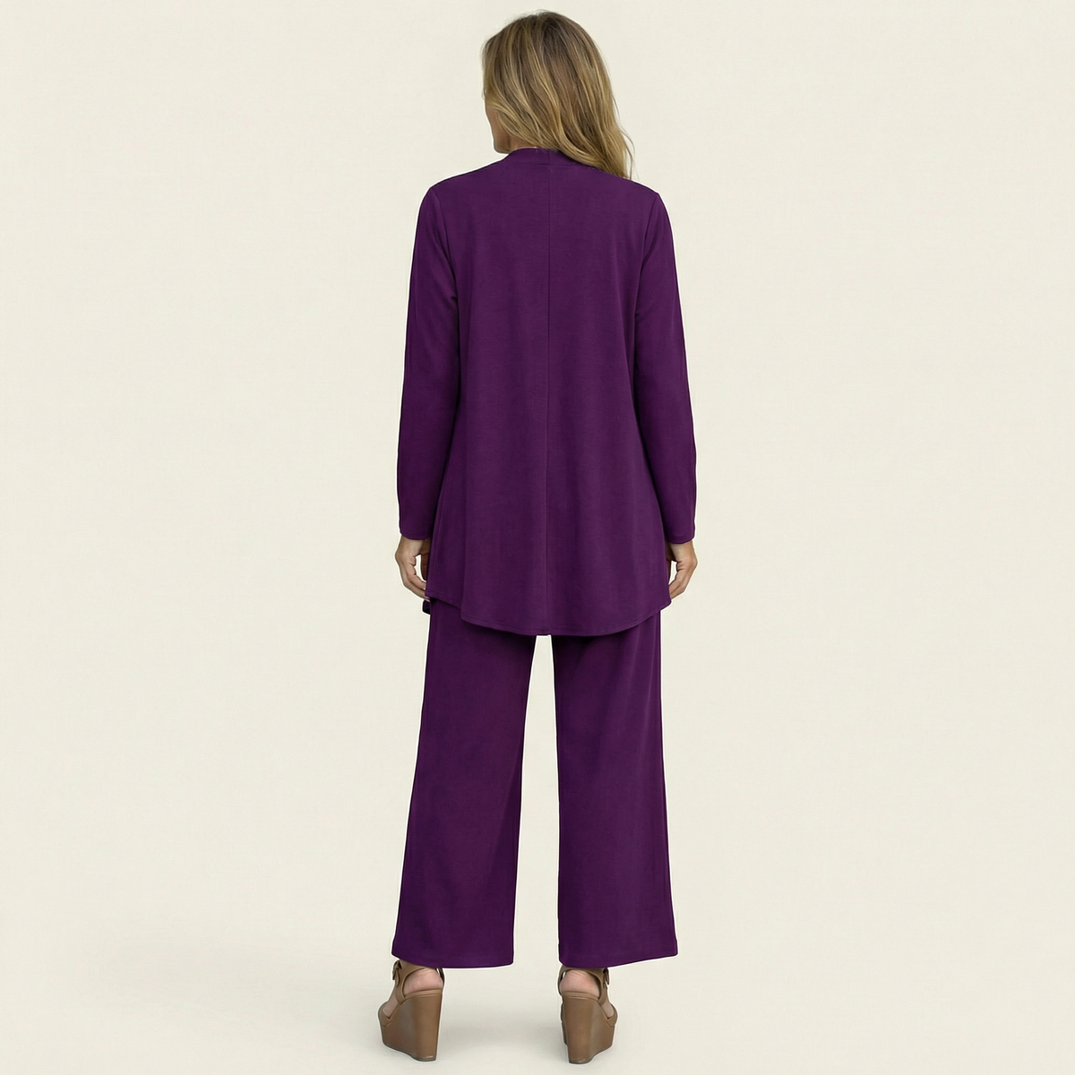 VIVIENNE | Conjunto Minimalista de Tres Piezas con Chaleco
