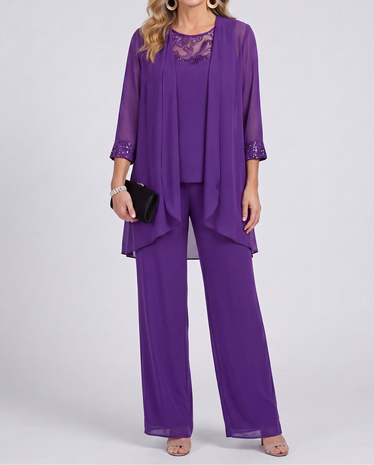 JOSIANE | Conjunto de Chaqueta Fluida y Pantalón