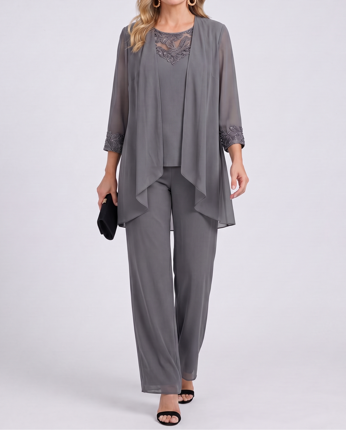 JOSIANE | Conjunto de Chaqueta Fluida y Pantalón