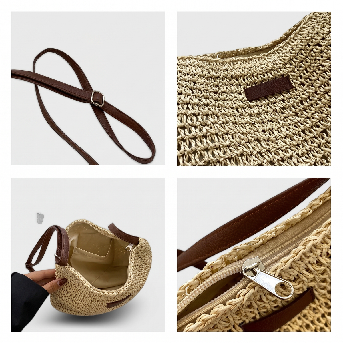 CINTIA | Bolso Trenzado Elegante