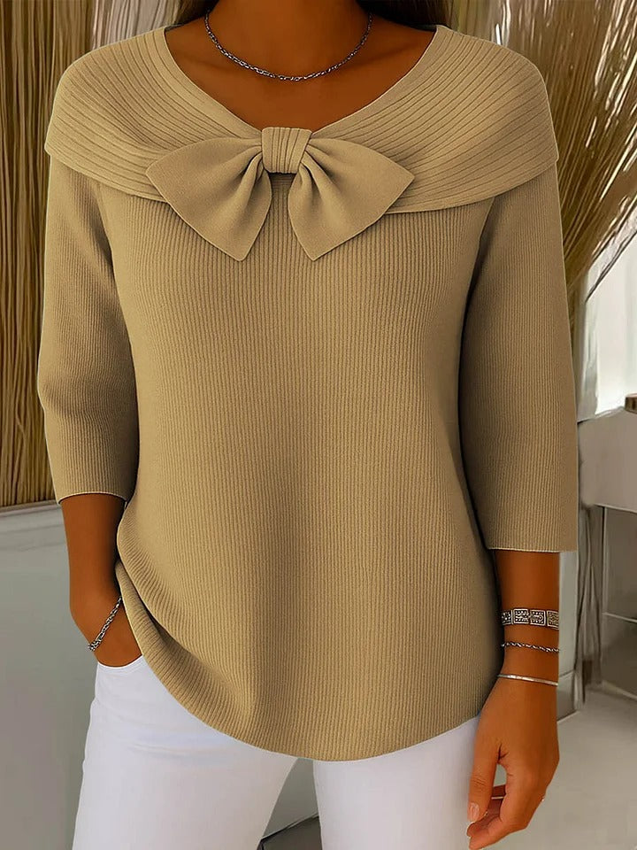 Jersey ARIANNA en color camel