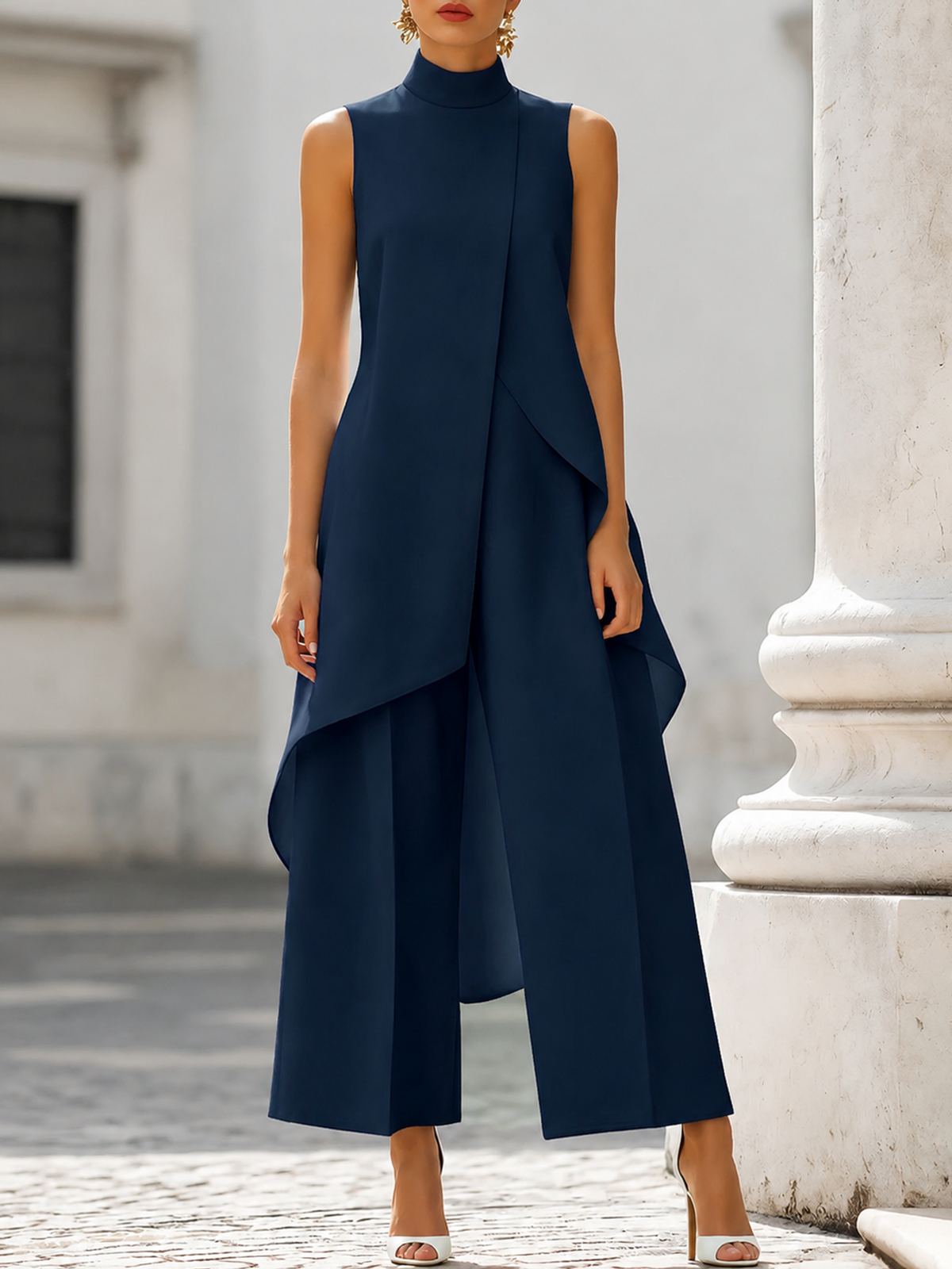 CATALINA | Conjunto Elegante de Pantalón Ancho