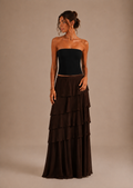 JADE | Falda Maxi de Volantes a Capas