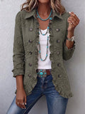 FAUSTINA | Chaqueta Utility Bordada Bohemia