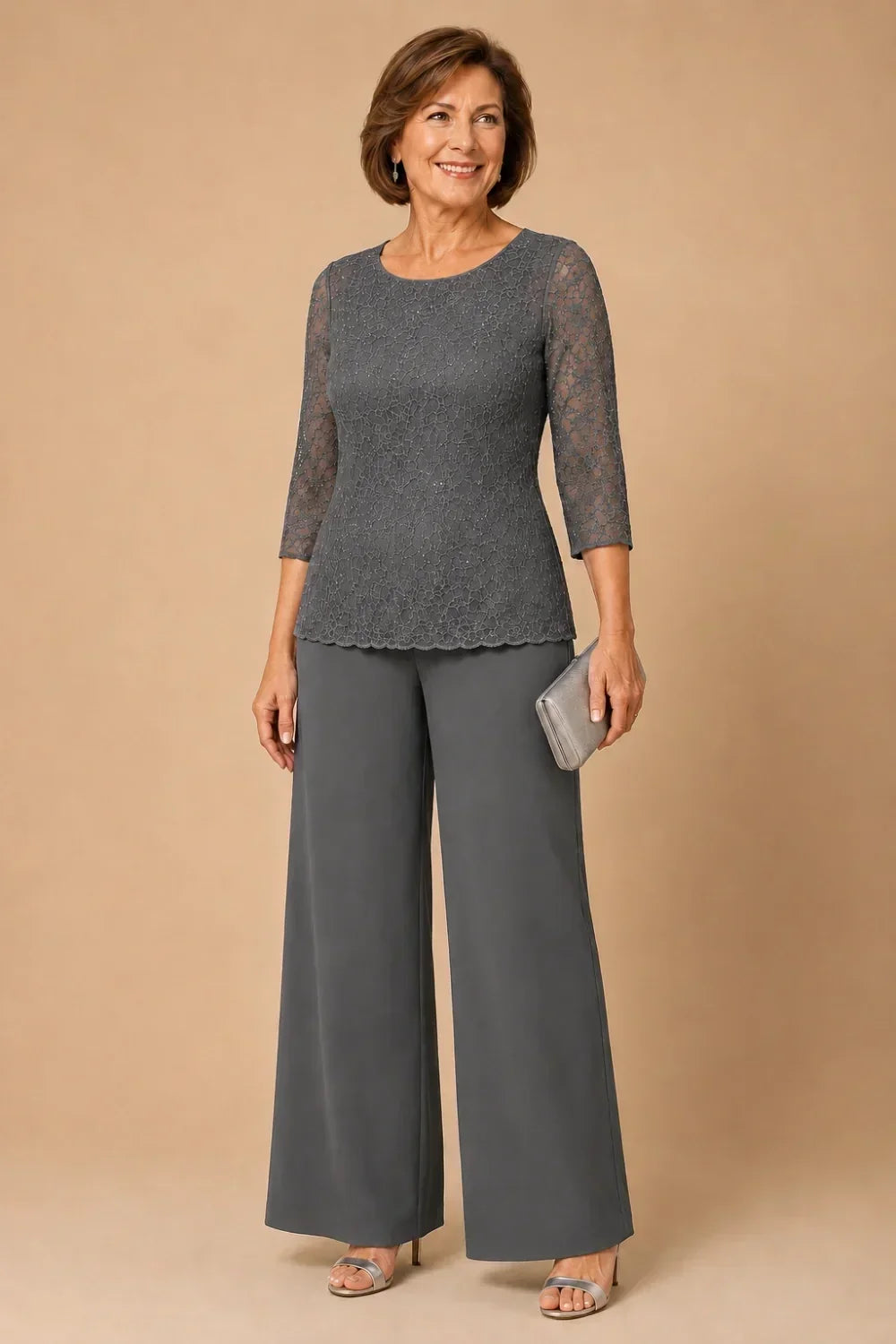 PERLA | Conjunto de Encaje con Perlitas