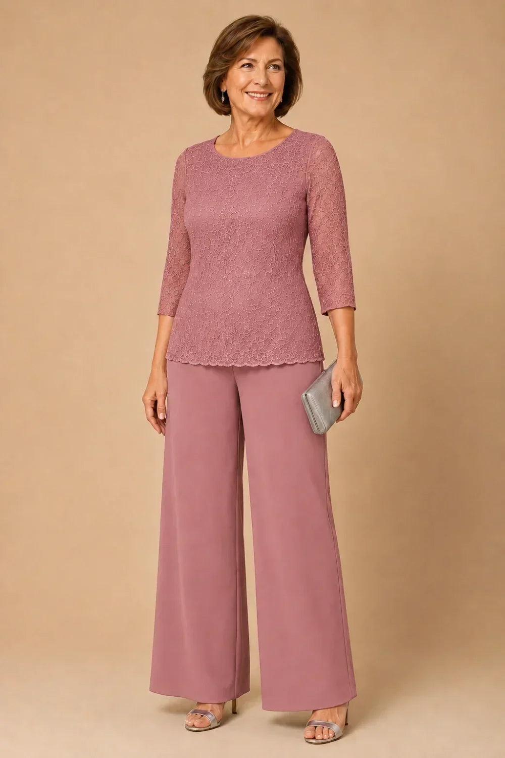PERLA | Conjunto de Encaje con Perlitas