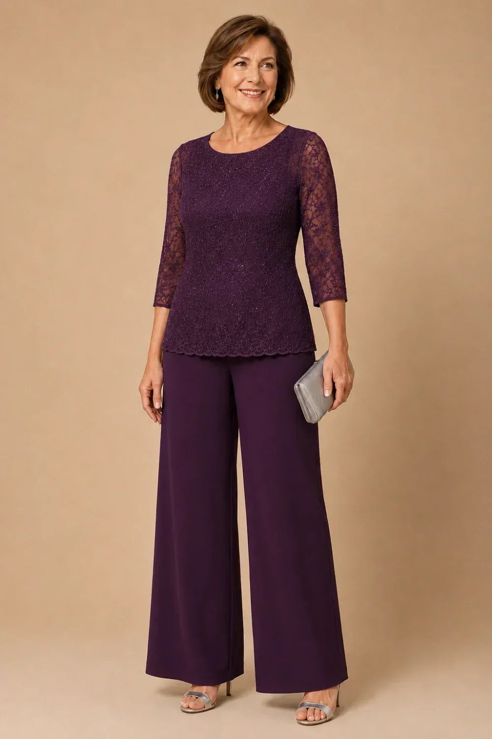 PERLA | Conjunto de Encaje con Perlitas
