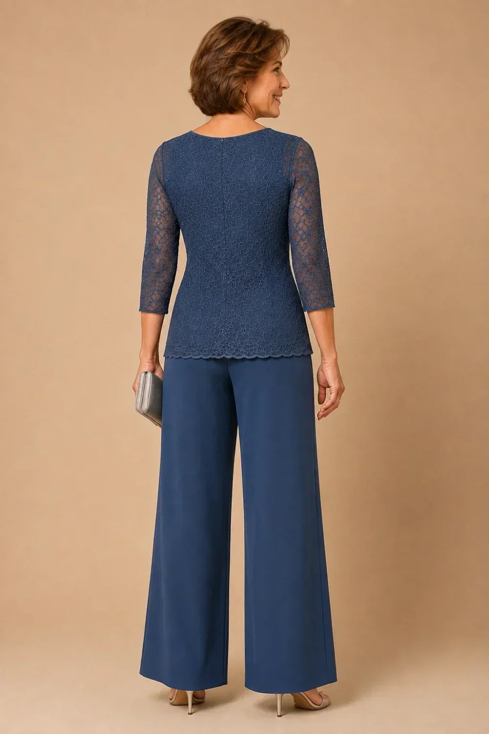 PERLA | Conjunto de Encaje con Perlitas